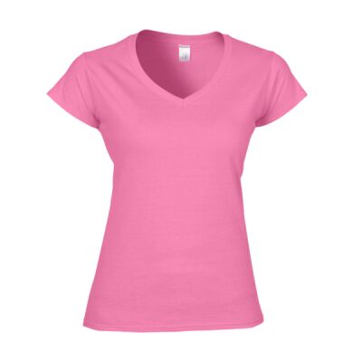 Gildan Ladies SoftStyle® V Neck T-Shirt Thumbnail