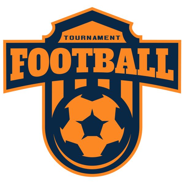 Football Tournament logo template Thumbnail