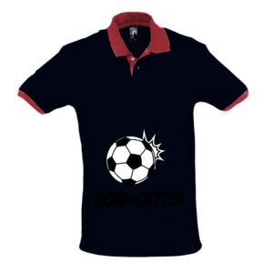 SOL'S Prince Contrast Cotton Piqué Polo Shirt Thumbnail