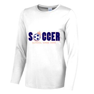 AWDis Ladies Cool Long Sleeve T-Shirt Thumbnail